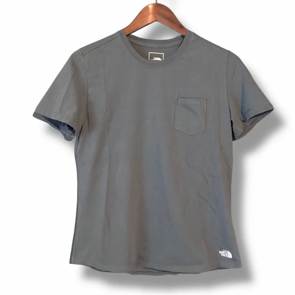 The North Face Slate Blue Crewneck Short Sleeve Tee Size Medium - Picture 9 of 9